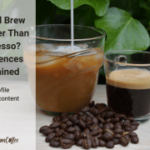 Is Nitro cold brew stronger than espresso?