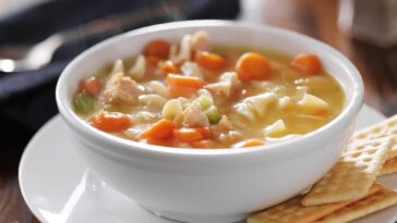 Is Panera chicken noodle soup healthy?
