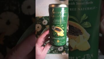 Is Panera papaya green tea healthy?