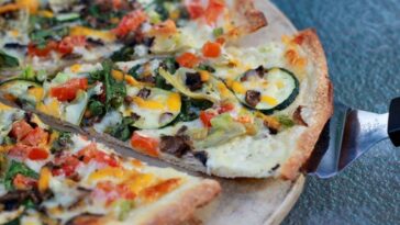 Is Papa Murphy's veggie pizza healthy?