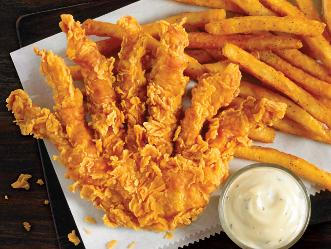 Is Popeyes rip n chicken Spicy?