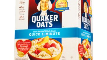 Is Quaker 1 minute oatmeal healthy?