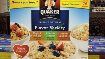 Is Quaker Instant Oatmeal healthy?