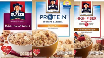 Is Quaker Oats high fiber?