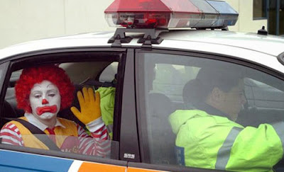 Is Ronald McDonald in jail?
