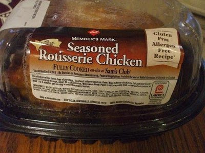 Is Sam's Club Rotisserie Chicken gluten free?