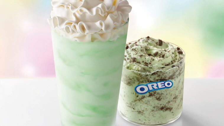 Is Shamrock Shake actually mint?