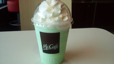 Is Shamrock Shake just mint?