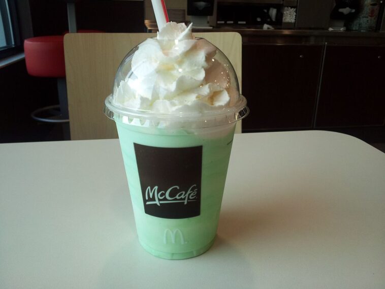 Is Shamrock Shake just mint?