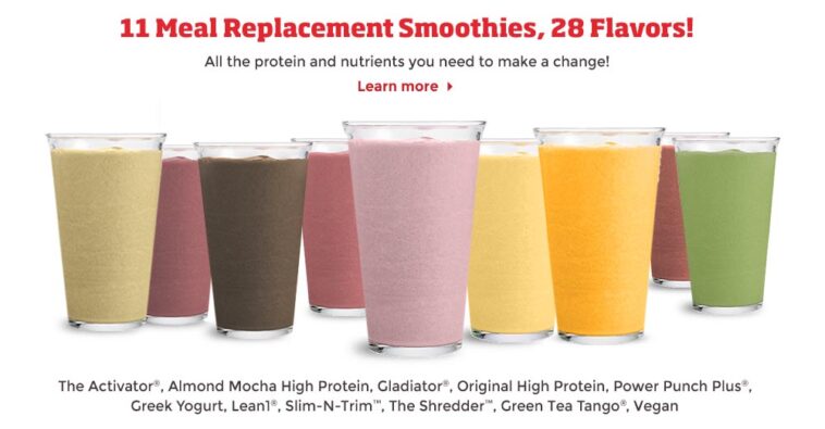 Is Smoothie King a meal replacement?