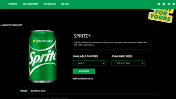 Is Sprite the healthiest soda?