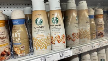 Is Starbucks almond milk sugar free?