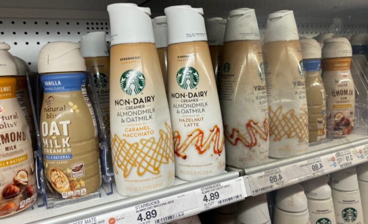 Is Starbucks almond milk sugar free?