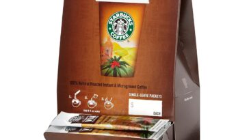 Is Starbucks via real coffee?