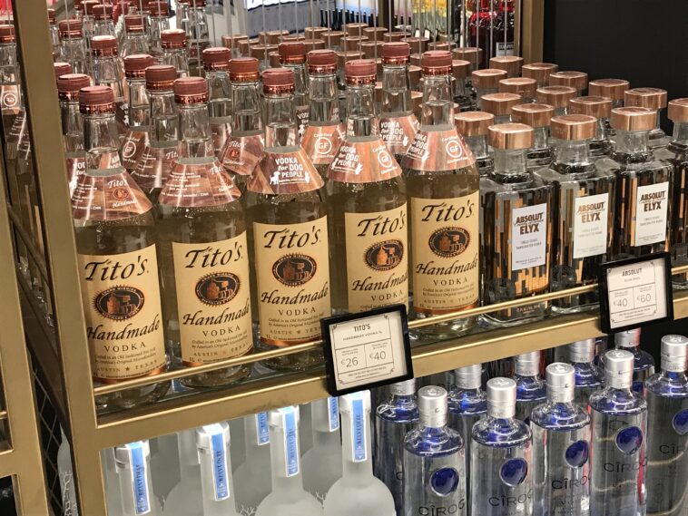 Is Tito's vodka top-shelf?