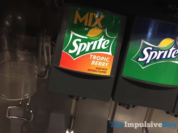 Is Tropical mix Sprite the same as Tropic Berry Sprite?