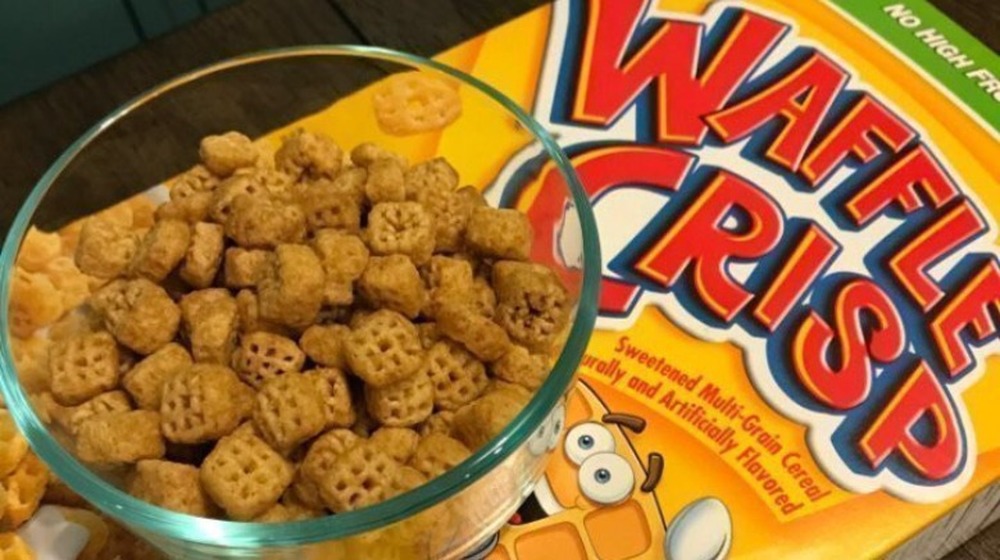 What year did Waffle Crisp cereal come out?