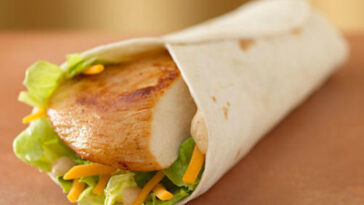 Is Wendy's chicken wrap healthy?