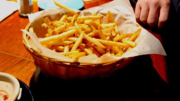 Is a basket of fries bigger than a large?
