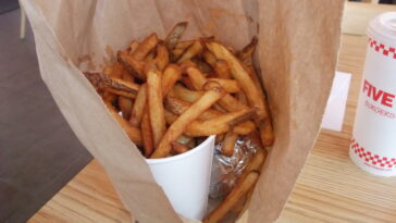 Is a basket of fries bigger than a large fry?