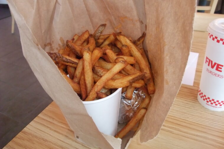 Is a basket of fries bigger than a large fry?