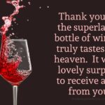 Is a bottle of wine a good thank you gift?