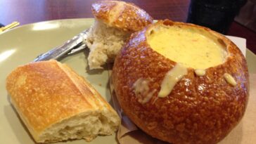 Is a bread bowl bigger than a bowl at Panera?