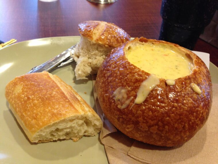 Is a bread bowl bigger than a bowl at Panera?