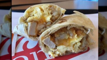 Is a breakfast burrito unhealthy?