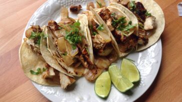 Is a chicken taco a fajita?