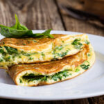 Is an omelette high in sodium?