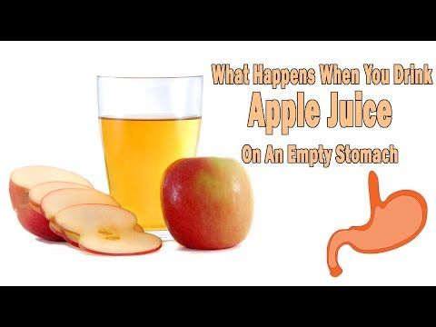 Is apple juice good for your stomach?