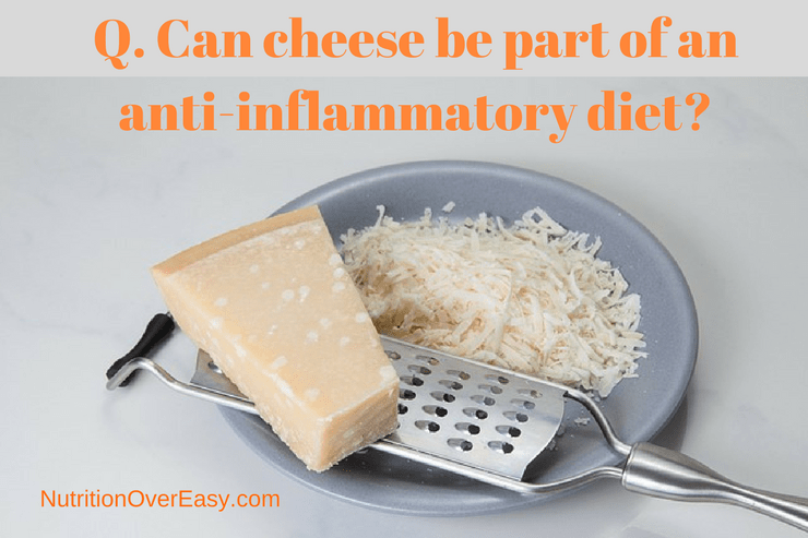 Is cheese inflammatory?