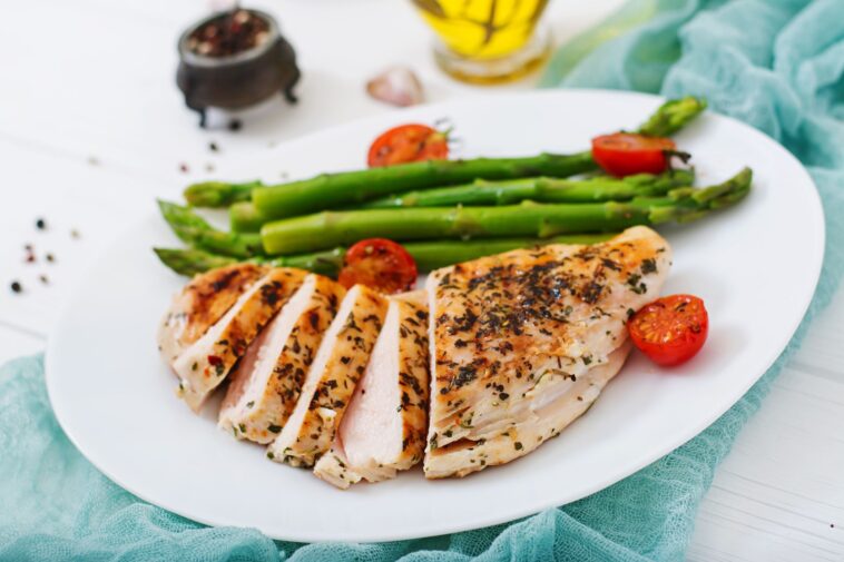 Is chicken high in protein?