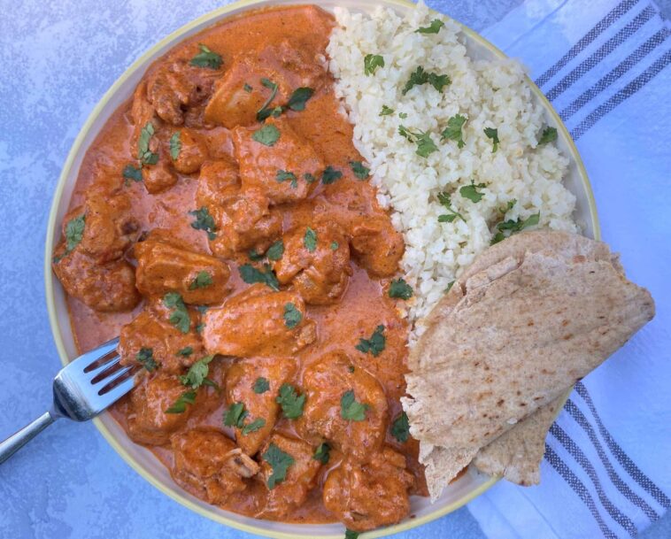 Is chicken tikka masala high in carbs?
