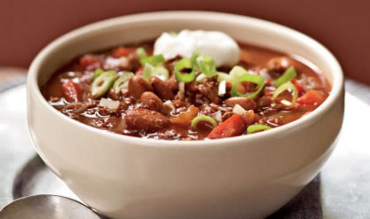 Is chili in a can healthy?