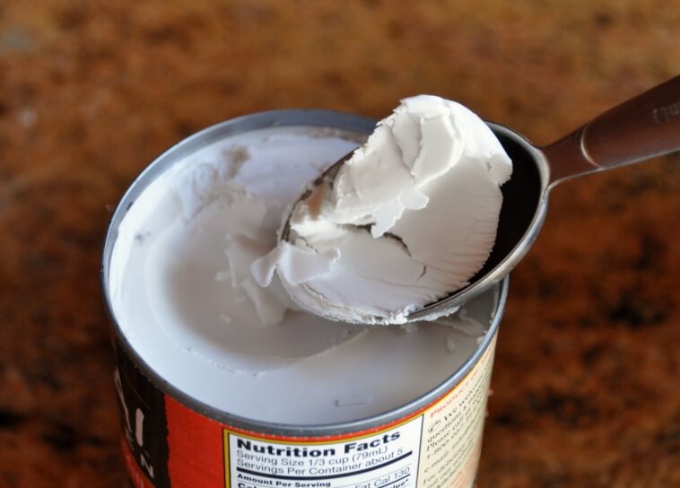 Is coconut cream unhealthy?