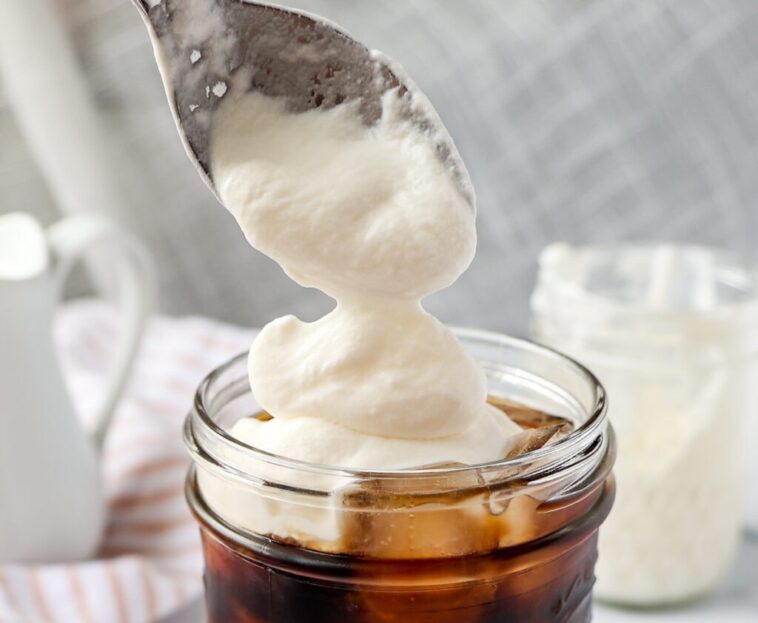 Is cold foam the same as whipped cream?