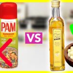 Is cooking spray healthier than oil?