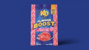 Is cotton candy Kraft Dinner?