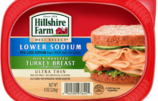Is deli turkey breast high in sodium?