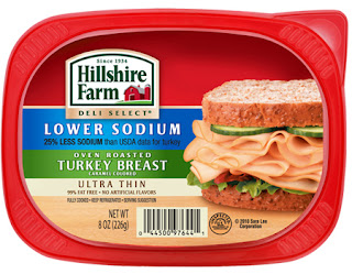 Is deli turkey breast high in sodium?