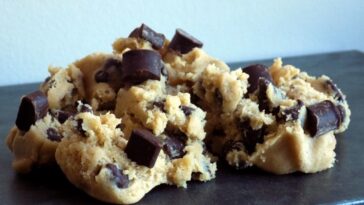 Is eating raw cookie dough bad?