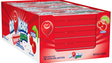 Is gum high in sugar?