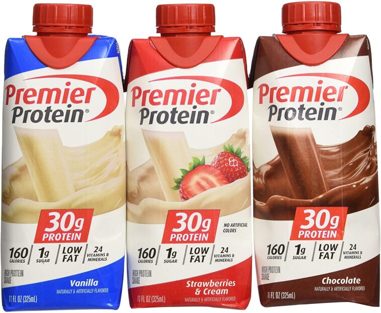 Is it OK to drink 2 Premier protein shakes a day?