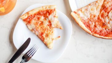 Is it OK to eat pizza once a week?