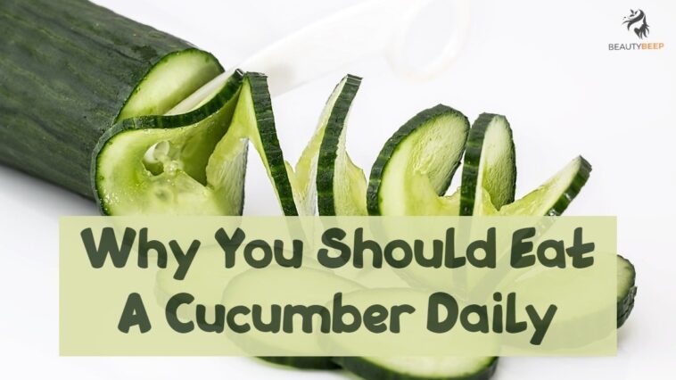 Is it OK to eat the skin of a cucumber?