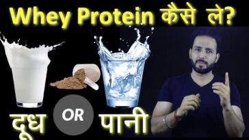 Is it better to have protein with milk or water?