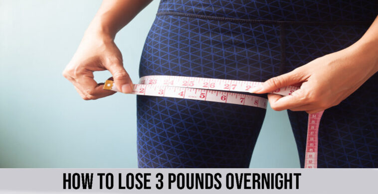 Is it normal to lose 3 pounds overnight?