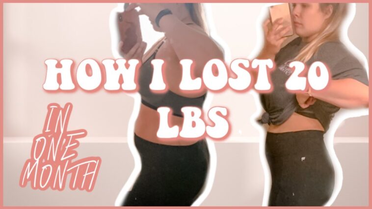 Is it possible to lose 20lbs in a month?